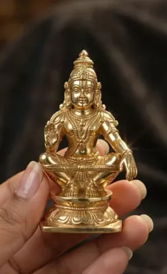 God Swamy Ayyappa-Panchaloha Idol-3.5 Inch height