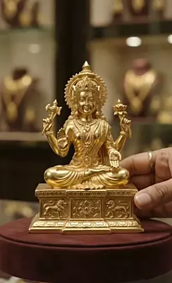 Goddess Lalita Devi-Panchaloha Idol-4 inch height