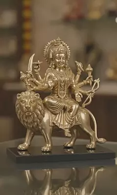 Goddess Durga Devi-Panchaloha Idol1