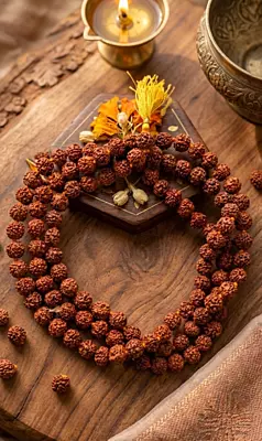 Rudraksha mala-108 Beads