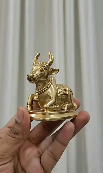God Nandi Panchaloha Idol- 2.5 Inch height