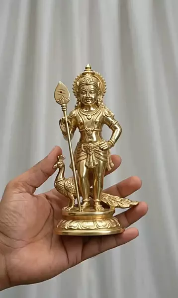 God Subramanya swamy/Murugan Panchaloha idol-6 Inch