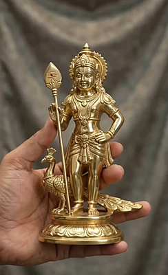 God Subramanya swamy/Murugan Panchaloha idol-6 Inch