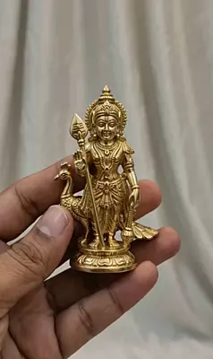 God Subramanya swamy/Murugan Panchaloha Idol- 3 Inch height-solid metal