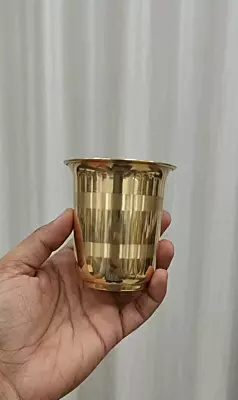 Prasada Panchaloha glass-4 Inch size