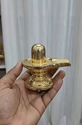 God Shivalinga Panchaloha Idol-2.75 Inch