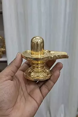 God Shivalinga Panchaloha Idol-2.75 Inch