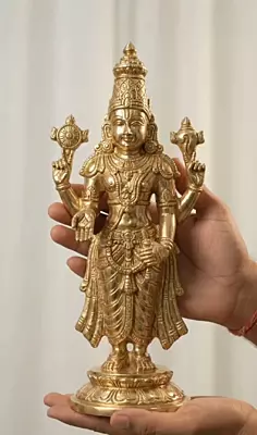 God Venkateshwara swamy Panchaloha Idol-12 Inch height-solid metal