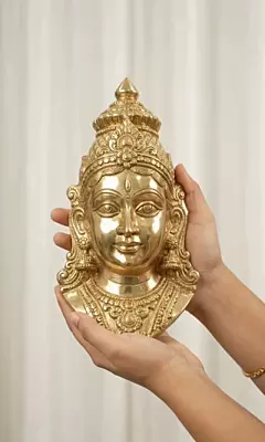 Goddess Lakshmi Panchaloha Face-12 Inch height