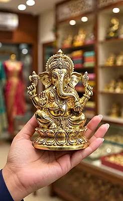 God Ganesha Panchaloha Idol- 4 Inch height