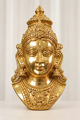 Goddess Lakshmi Panchaloha Face-12 Inch height