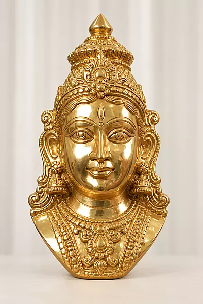 Goddess Lakshmi Panchaloha Face-12 Inch height
