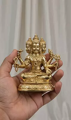 God Guru Deva Datta Panchaloha Idol-4 Inch height-solid metal