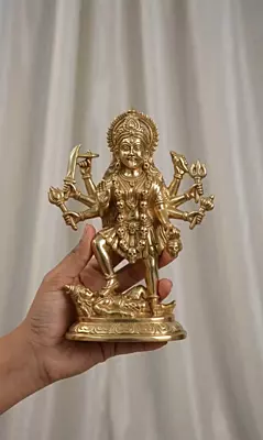 Goddess Mahakali Panchaloha Idol-6 Inch height