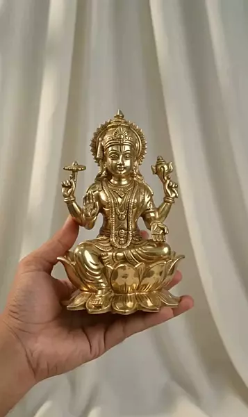 God Mahavishnu Panchaloha Idol- 4 Inch height