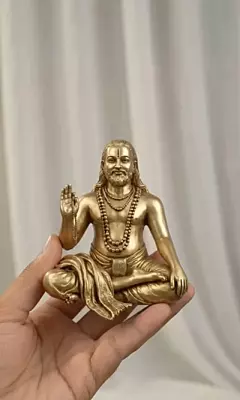 Sri Guru Raghavendra swamy Panchaloha Idol-4 Inch size-solid metal
