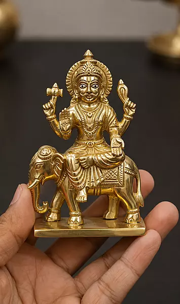 God Shanideva Idol-Panchaloha-3 Inch Size